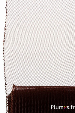 Krinoline - breedte 15.2 cm - chocolade